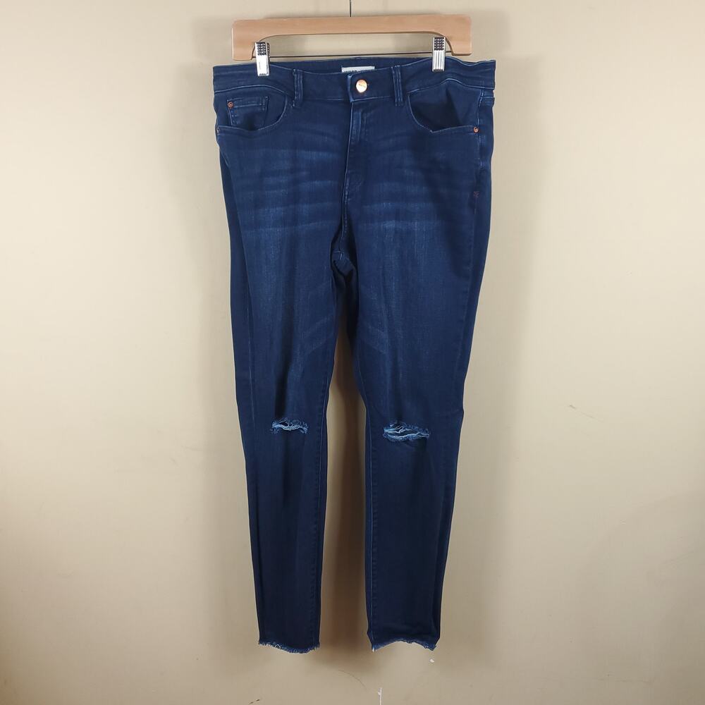 Warp + Weft Distressed New York City Skinny Jeans Size 29
